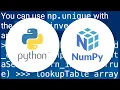 Map a NumPy array of strings to integers