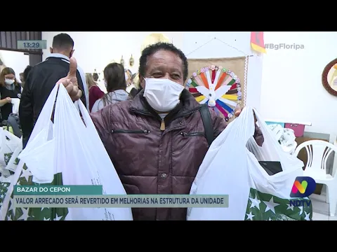 Bazar do Cepon: valor arrecadado será revertido em melhorias na estrutura da unidade