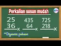 Download Lagu Cara mudah perkalian susun pendek semua angka | Tips semua jenjang sekolah