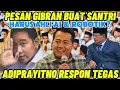 KAGET.! ADIPRAYITNO RESPON PESAN GIBRAN KE PARA SANTRI, HARUS AHLI AI \u0026 ROBOTIK