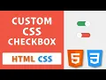 Custom CSS Checkbox How to Create an Animating Checkbox with HTML and CSS
