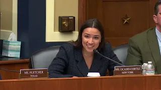 Rep AOC Highlights AI Bubble as Potential Threat to U S Economy at O I Subcommittee Hearing