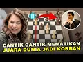 Download Lagu JUARA DUNIA TAK BERKUTIK DI HADAPAN WANITA CANTIK - Partai Catur Judit Polgar vs Viswanathan Anand