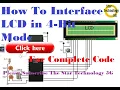 Microcontroller 8051 Project 25 How To Interface LCD in 4 Bit Mode
