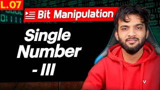 L7 Single Number III Bit Manipulation