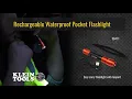Klein Tools 56411 Rechargeable Pocket Light - Video 14 of 1