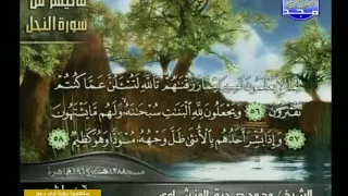 ما تيسر من سورة النحل المنشاوي تلاوة نادرة 