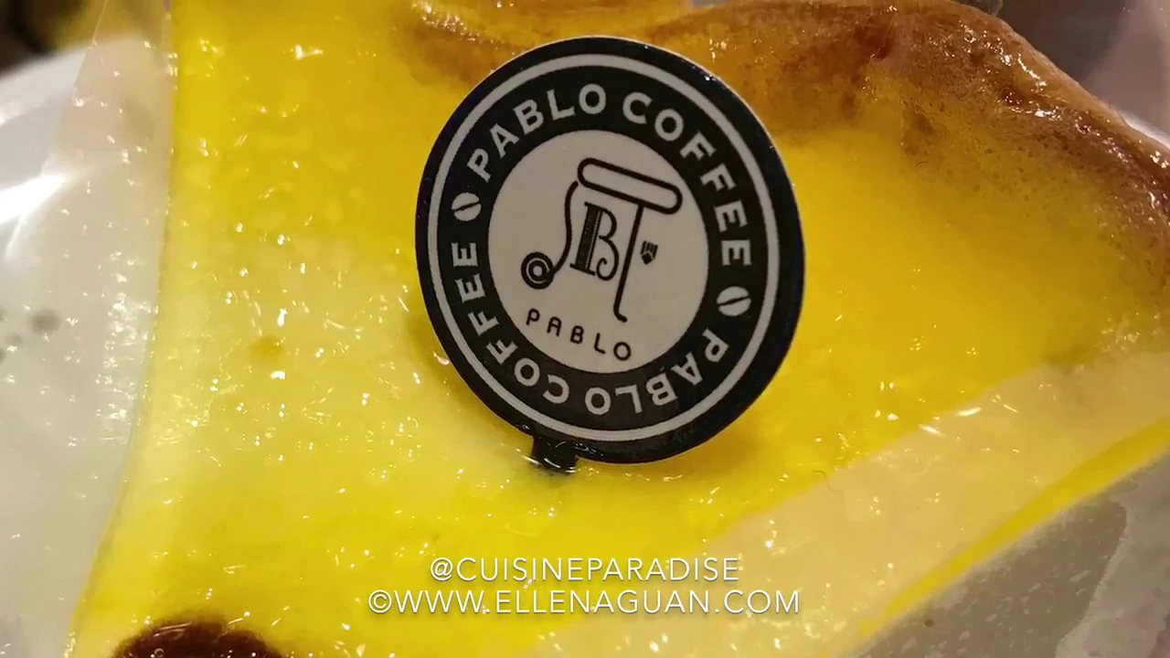 Pablo Coffee & Cheese Tart (Singapore outlet)