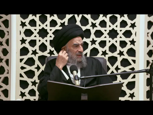 ⁣الكلمة الاسبوعية السيد المرجع2018/10/04(الصراع بين الحق والباطل وتكاتف الامه)