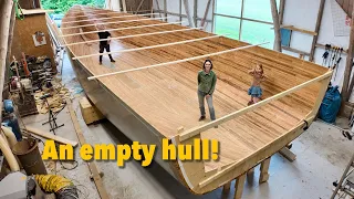 Revealing The Inside Of The Hull – Ep. 398 RAN Sailing