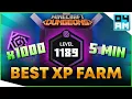 THE MOST INSANE XP FARM GLITCH EVER - 1000 LEVELS in Just 5 MINUTES in Minecraft Dungeons PATCHED