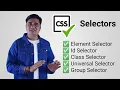 What are CSS Selectors Selectors in CSS CSS Selectors