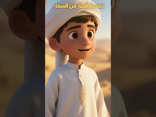 ⁣خمسة أقمار من السماء #انشودة للاطفال #أهل_البيت ع