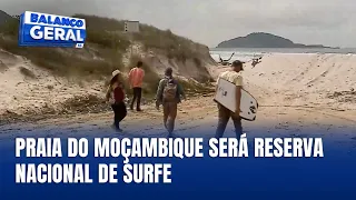 Praia do Moçambique será Reserva Nacional de Surfe neste domingo