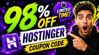 Hostinger Coupon Code 2026 Get Maximum Discount Hostinger Discount Code Hostinger Promo Code