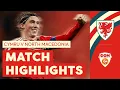 CYMRU IN SEVENTH HEAVEN! | Wales 7-1 North Macedonia | World Cup Qualifier Highlights