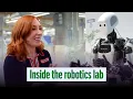 Google DeepMind robotics lab tour with Hannah Fry