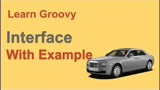 Groovy Beginner Tutorial 30 OOP Interface