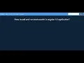 How to add and run bootswatch in angular 12 application