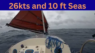 S4E10 Solo Atlantic Crossing: Sailing the Atlantic Ocean Alone in a 21ft Home Built Sailboat Pt10