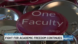 Fight Back Fired Texas State professor rallies Texas A M community in academic freedom push