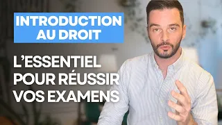 Cours d’introduction au droit : l’essentiel de la matière