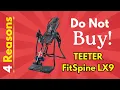 Teeter FitSpine LX9 Inversion Table Review - Don t Buy Before Watching This