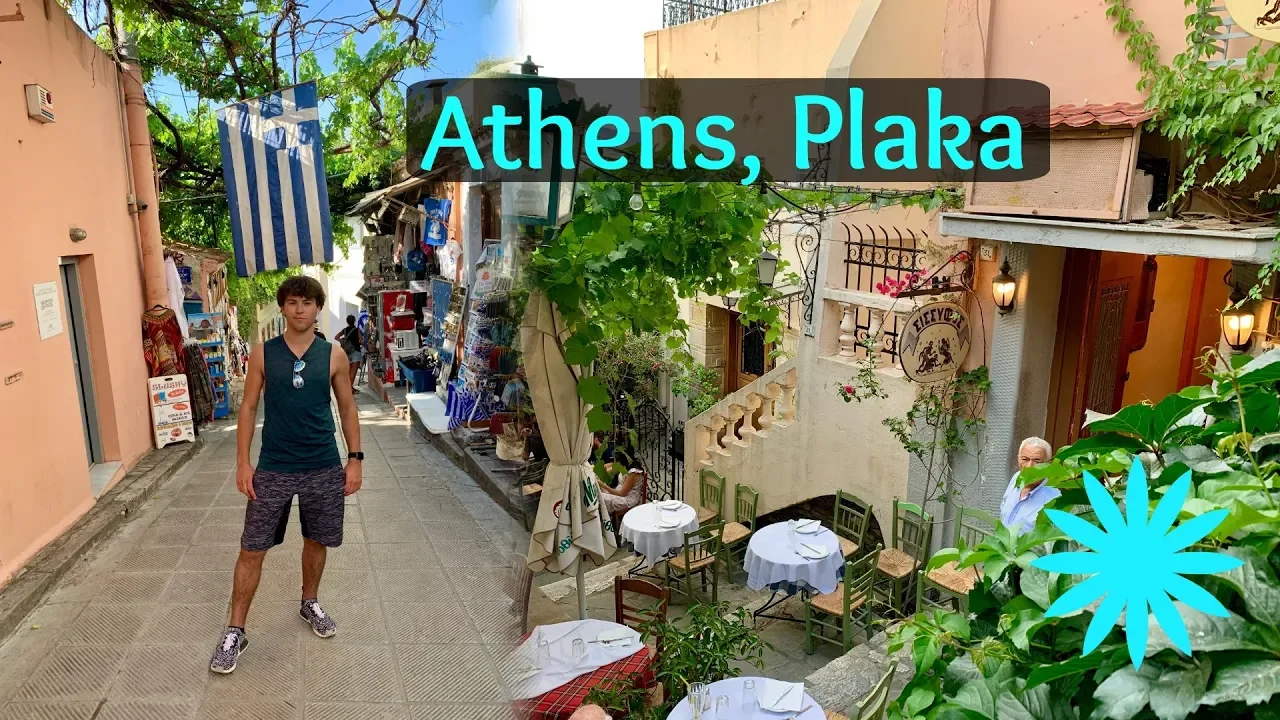 Streets Of Athens Greece Monastiraki Flea Market