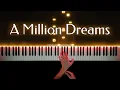 Download Lagu The Greatest Showman - A Million Dreams | Piano Cover with Strings (with PIANO SHEET)