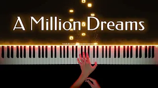the greatest showman a million dreams piano cover with strings with piano sheet 