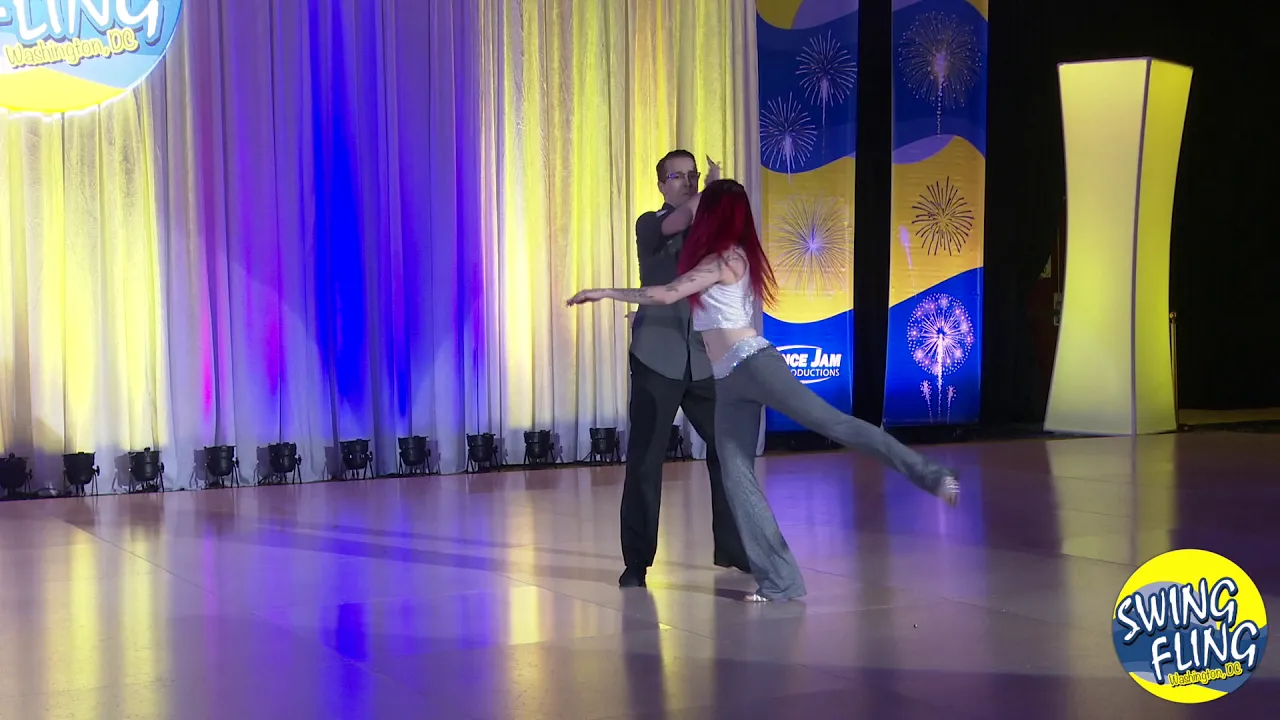 Swing Fling 2019 Superstar Show Tony Schubert & Larisa Tingle Schubert