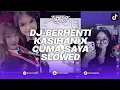 Lagu DJ BERHENTI KASIHAN X CUMA SAYA VERSI SLOWED BREAKBEAT REMIX BY SAHRUL UBAIDILLAH X EGI