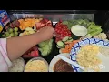 Enjoying Publix food platters