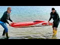 PHENOMENAL GIGANTIC VERY HUGE POWERFUL 20KW RC ELECTRIC POWERBOAT SPEEDBOAT DEMONSTRATION