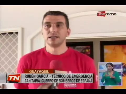 Bomberos de Guayaquil son capacitados por expertos de España