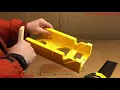 Harbor Freight 12 Inch Plastic Miter Box with 13 Inch Saw Review - How Accurate