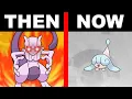 Psychic Type Pokemon Then vs Now