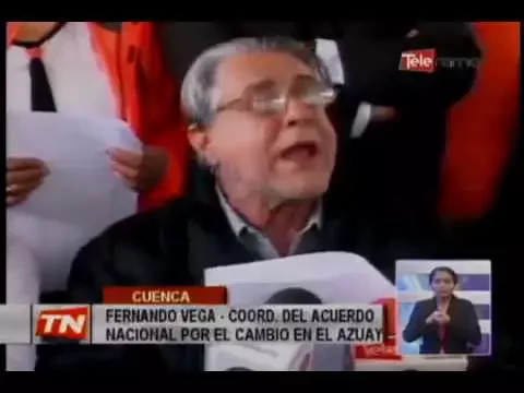 Acuerdo Nacional por el cambio en el Azuay presenta propuesta
