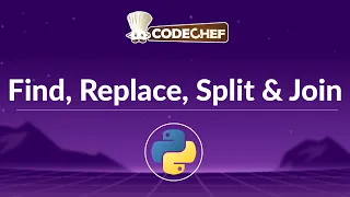 Python String Methods find replace split join more