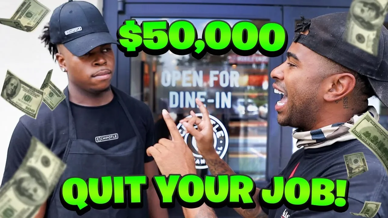 Surprising My Friend With $50,000 TO QUIT HIS JOB!!!! (Cops Showed up)