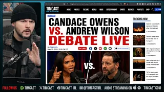 LIVE Candace Owens VS Andrew Wilson On Charlie Kirk Assassination FACT CHECK Tim Pool