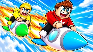 WIE SCHNELL KÖNNEN UNSERE RAKETEN WERDEN?! (Roblox)