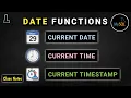 Date Functions in SQL Current Date Time Timestamp SQL Series