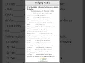 Helping Verbs is was am Worksheet with Answers English Grammar for Class 3