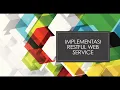 IMPLEMENTASI RESTFUL WEB SERVICE USING FRAMEWORK CODEIGNITER POSTMAN