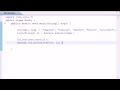 Intermediate Java Tutorial 9 Collections Method sort