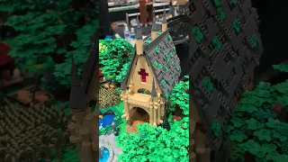 LEGO Castle Village with Real Water by William Tachick #lego #castle