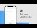 Snipcart Tutorial - Localization