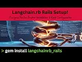 Langchain rb Rails Bootstrap - Initial Setup Postgress Vector