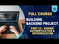 Adding Security to our Application Authentication Authorization Part 13